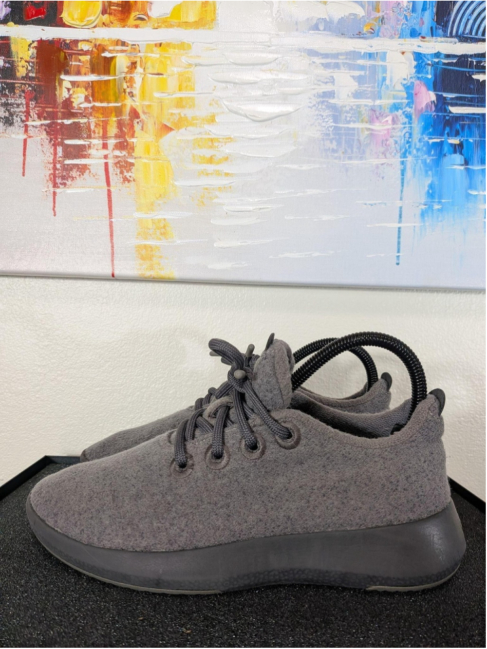 Allbirds Wool Runner Mizzles Shoes Womens Size 7 Gray Low Top Sneakers WRM1